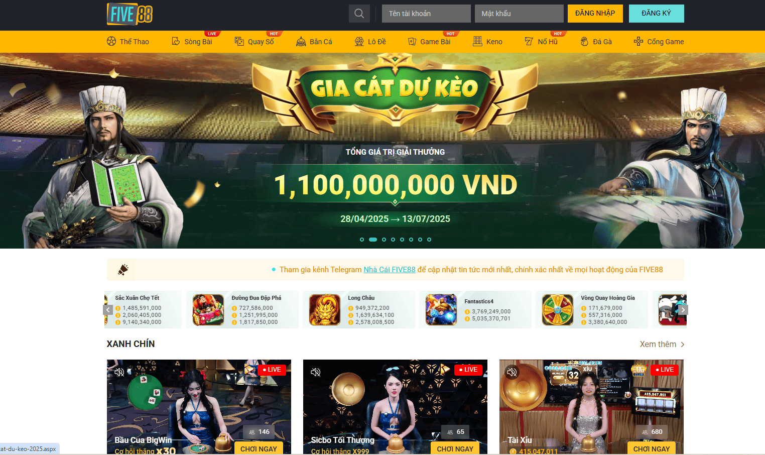 FIVE88 Cổng Game Cá Cược Đáng Tin Cậy Với Tỷ Lệ Thưởng Cao 1 Khái quát sơ lược về nhà cái FIVE88